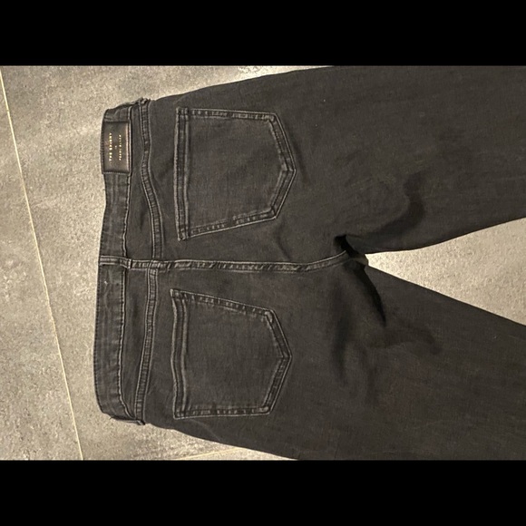 NWOT ZARA  ZW PREMIUM SKINNY JEANS IN PEARL BLACK - Picture 6 of 7